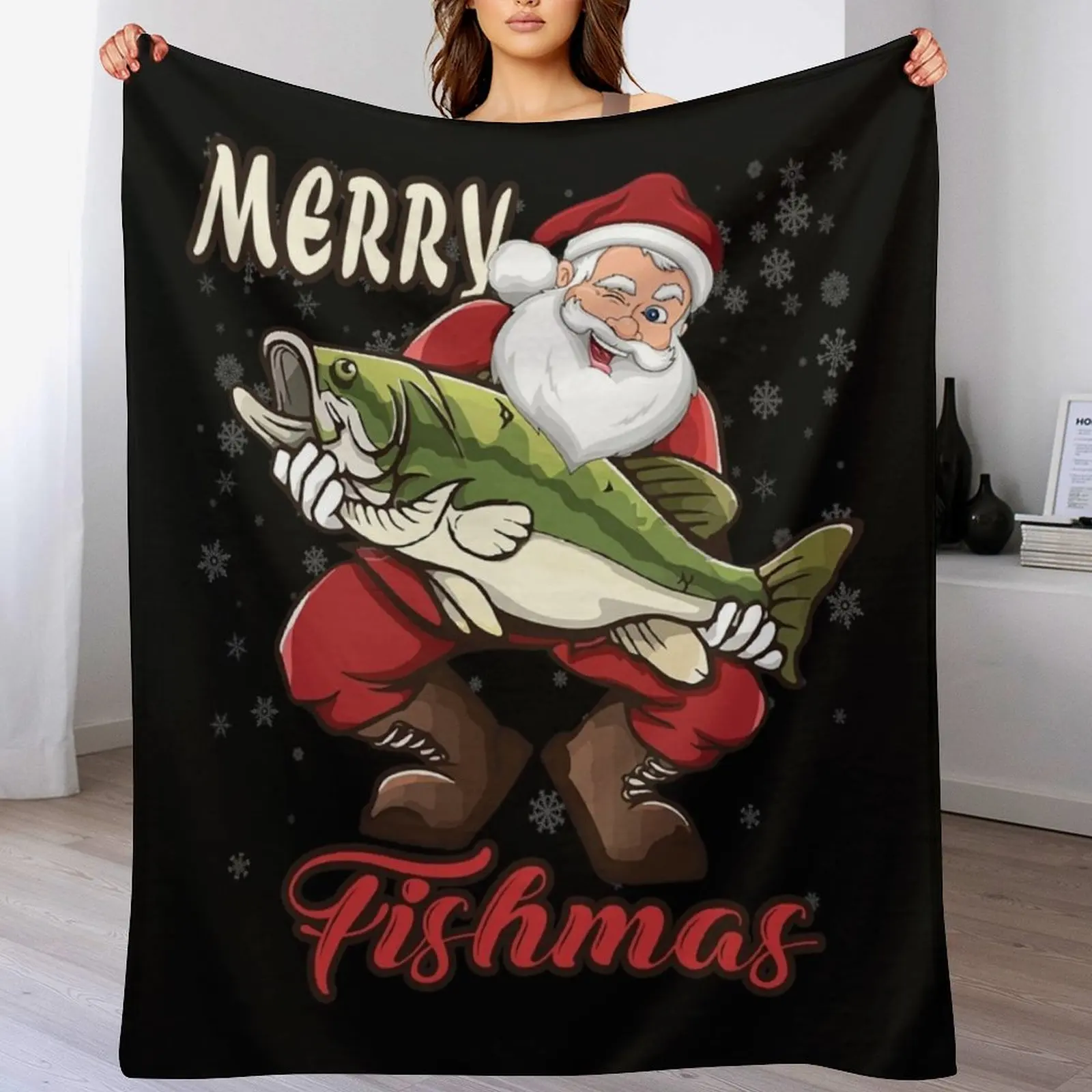 3D Printing Xmas Ideas - Merry Fishmas - Funny Bass Fish