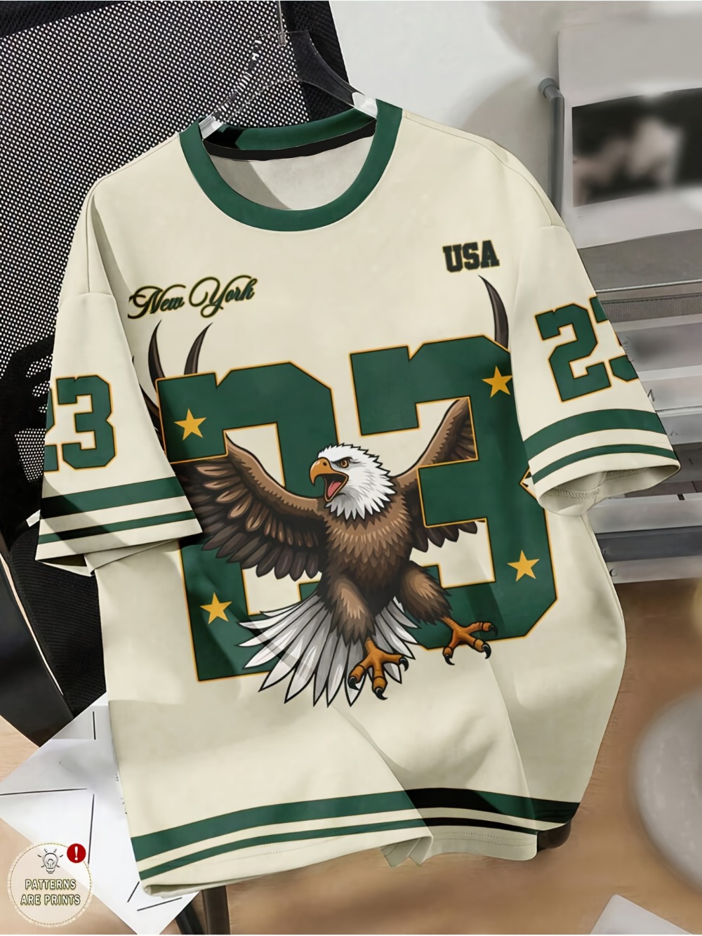 3D Printing Usa - American Vintage Eagle 3D Print Baseball
