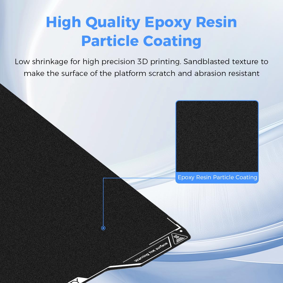 Creality Hi Epoxy Resin Build  - đánh giá và giá 3D Printing House Machine