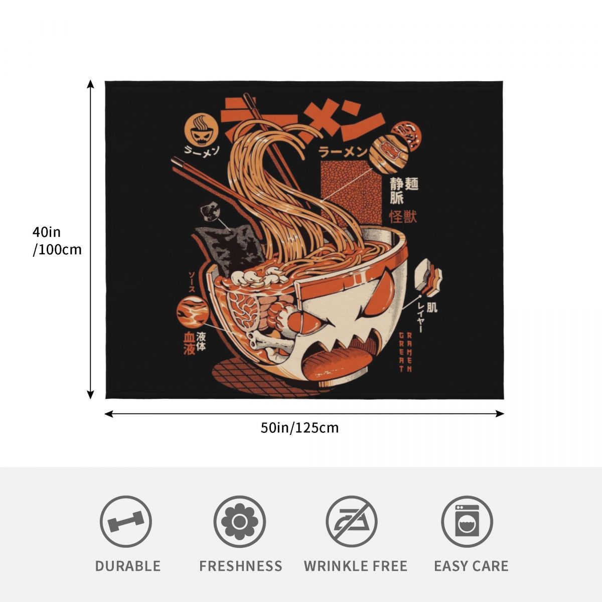 Black X-ray Great Ramen! Throw - đánh giá và giá 3D Printing X Ray