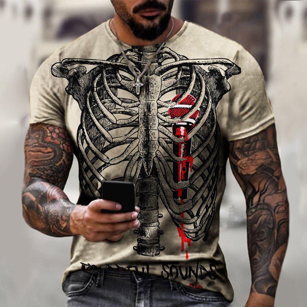 Men X Ray Skeleton Rib Cage 3D - đánh giá và giá 3D Printing X Ray