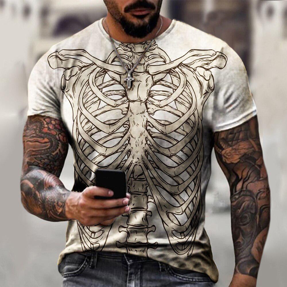Men X Ray Skeleton Rib Cage 3D - đánh giá và giá 3D Printing X Ray