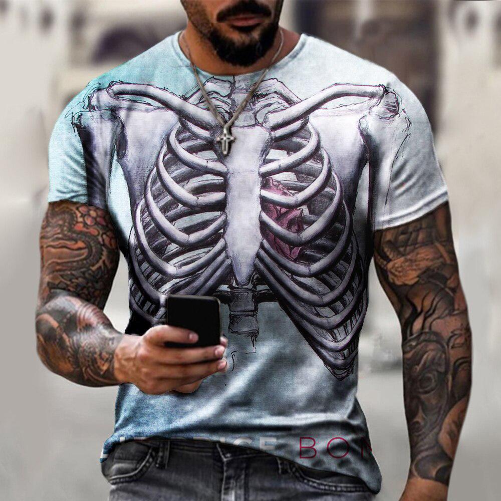 Men X Ray Skeleton Rib Cage 3D - đánh giá và giá 3D Printing X Ray