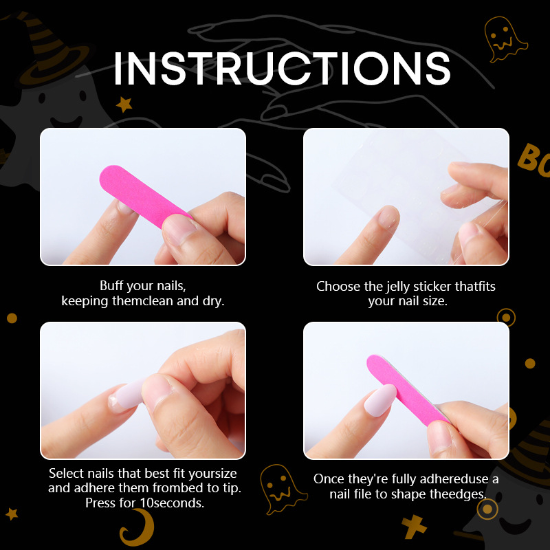 30pcs 2025 Halloween Almond Sh - đánh giá và giá 3D Printing Nails