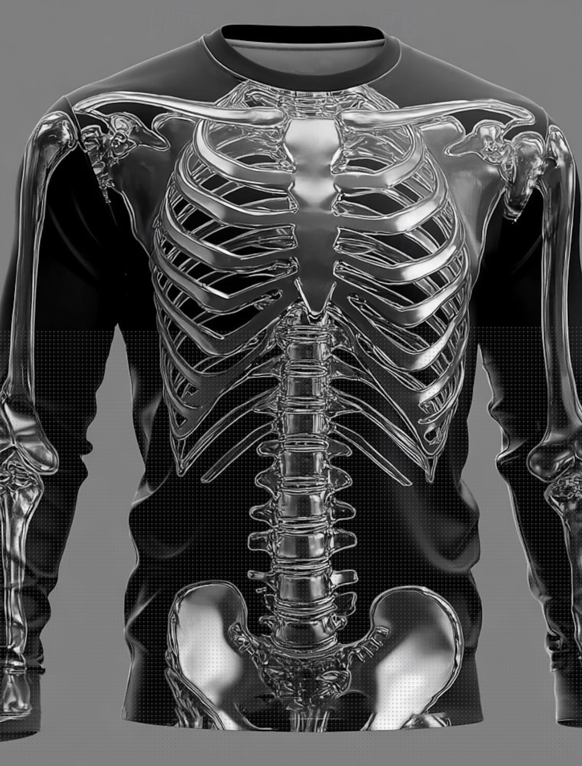 Men 3D X-Ray Skeleton Print Lo - đánh giá và giá 3D Printing X Ray