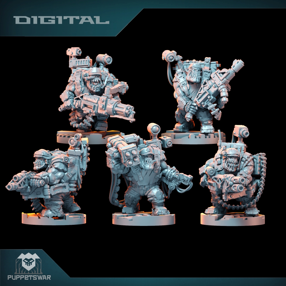 Orc Ultimate Badasses Squad, G - đánh giá và giá 3D Printing Simulator