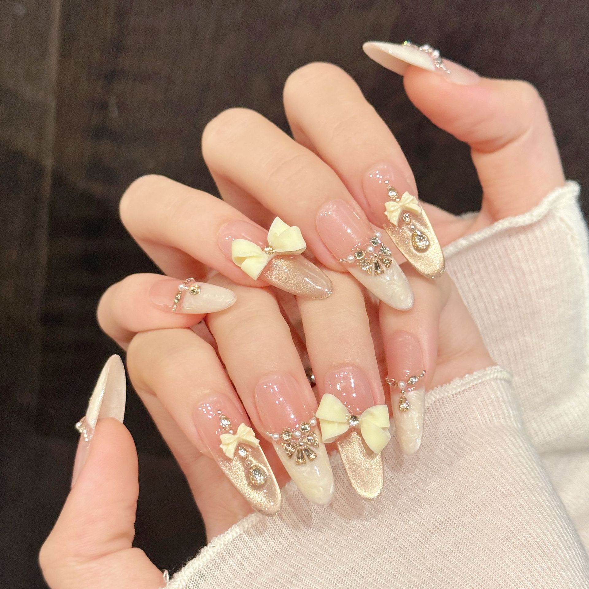 10pcs Handmade Press On Nails  - đánh giá và giá 3D Printing Nails
