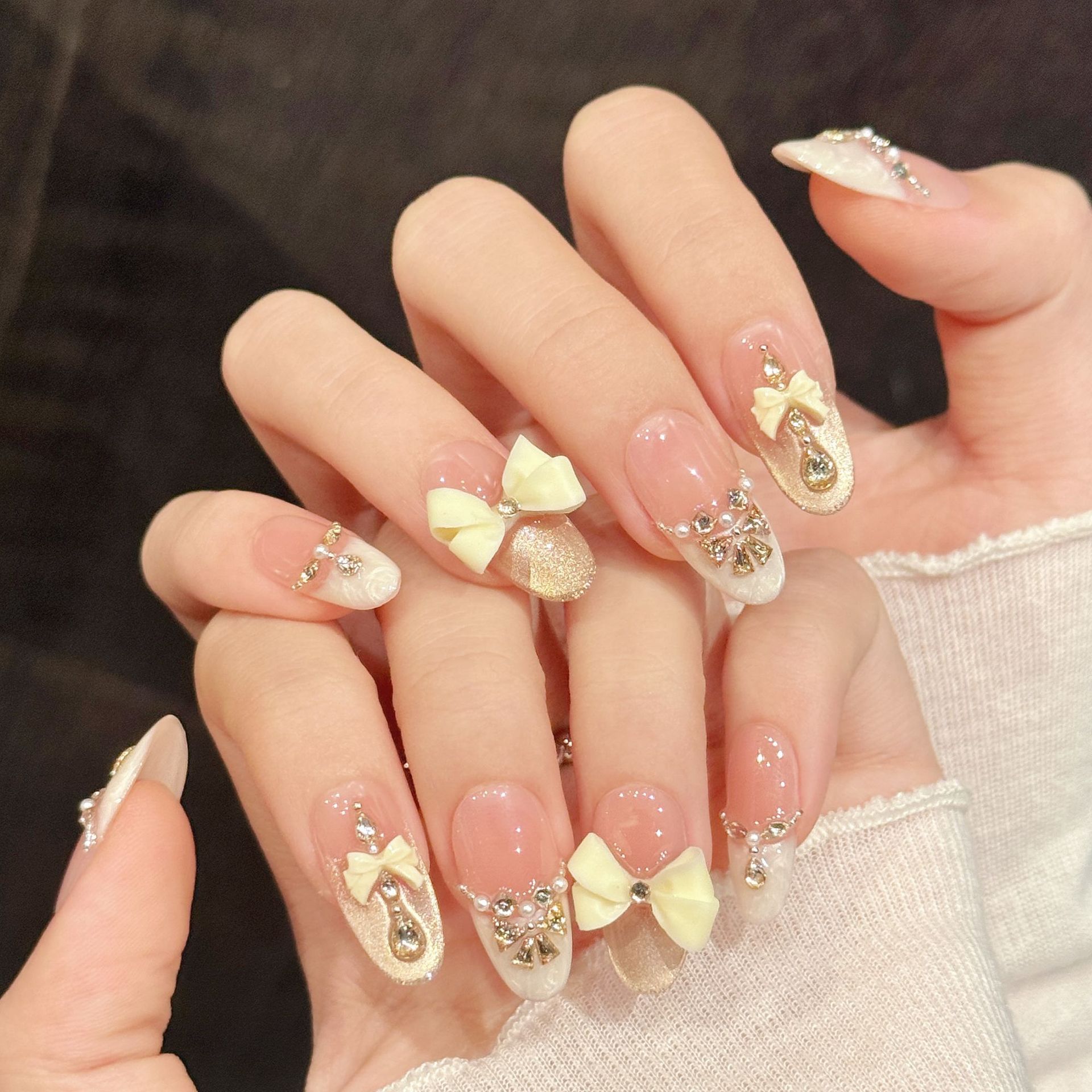 10pcs Handmade Press On Nails  - đánh giá và giá 3D Printing Nails