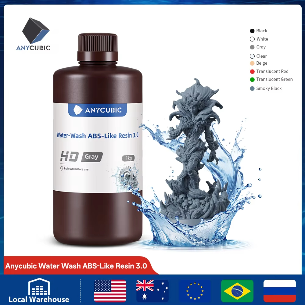 ANYCUBIC Water-Washable Like A - đánh giá và giá 3D Printing House Machine