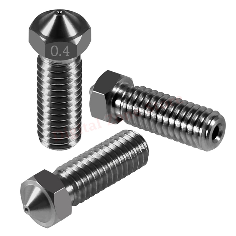 10pcs V6 Hardened Steel Volcan - đánh giá và giá 3D Printing Fff