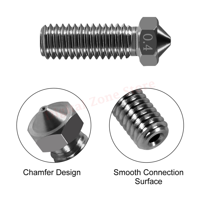 10pcs V6 Hardened Steel Volcan - đánh giá và giá 3D Printing Fff