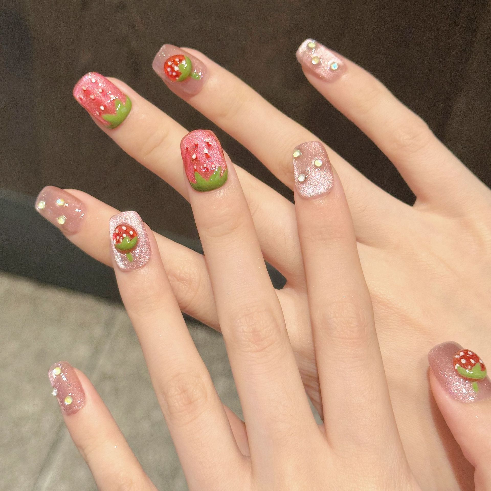 10pcs Handmade Press on Nails  - đánh giá và giá 3D Printing Nails