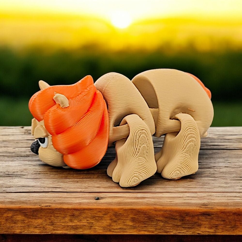 Lion Decorations Movable Joint - đánh giá và giá 3D Printing Joints