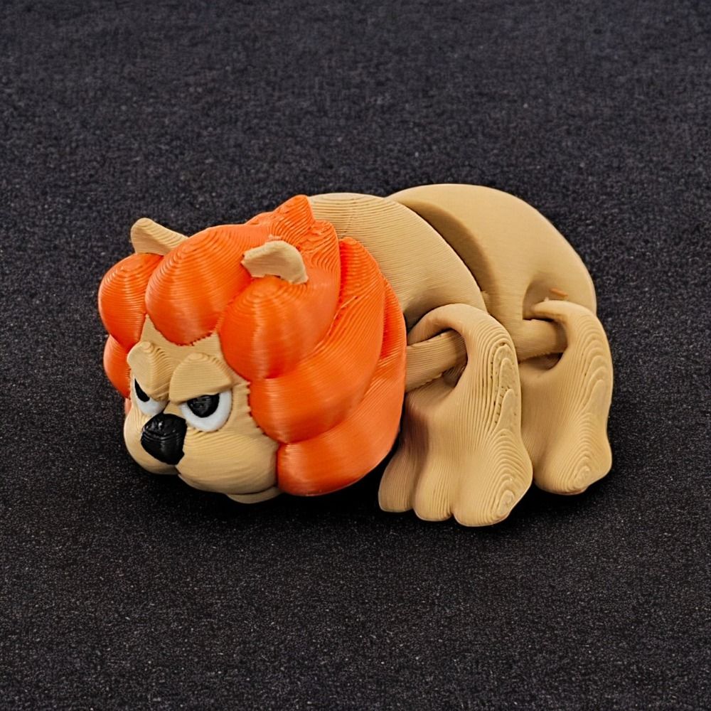 Lion Decorations Movable Joint - đánh giá và giá 3D Printing Joints