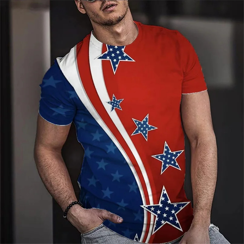 Summer T-shirt For Men 3D Prin - đánh giá và giá 3D Printing Usa