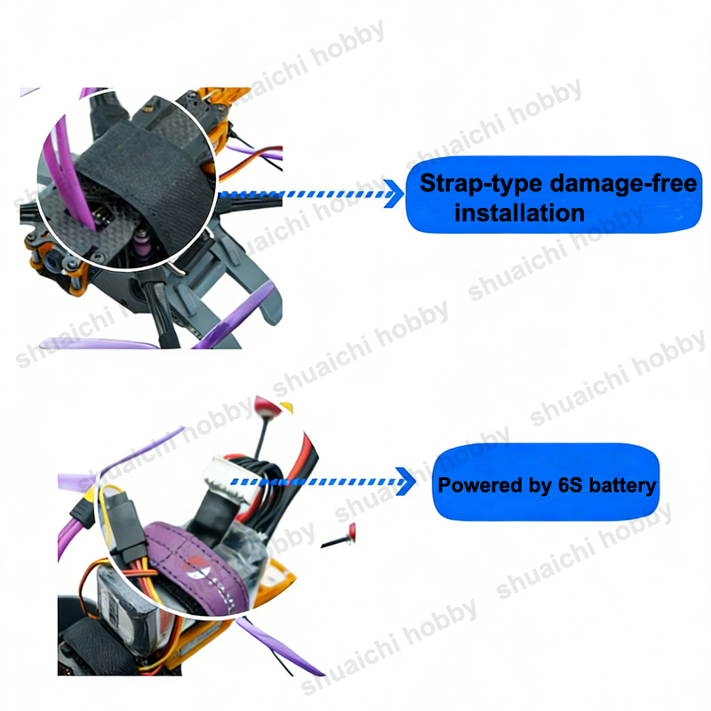 1PCS FPV Strap-Type Thrower Ai - đánh giá và giá 3D Printing Uav