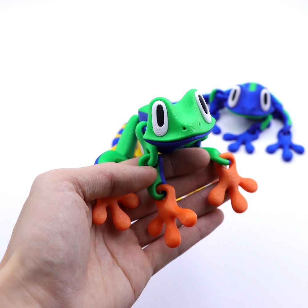 Movable Joints 3D Printed Frog - đánh giá và giá 3D Printing Joints