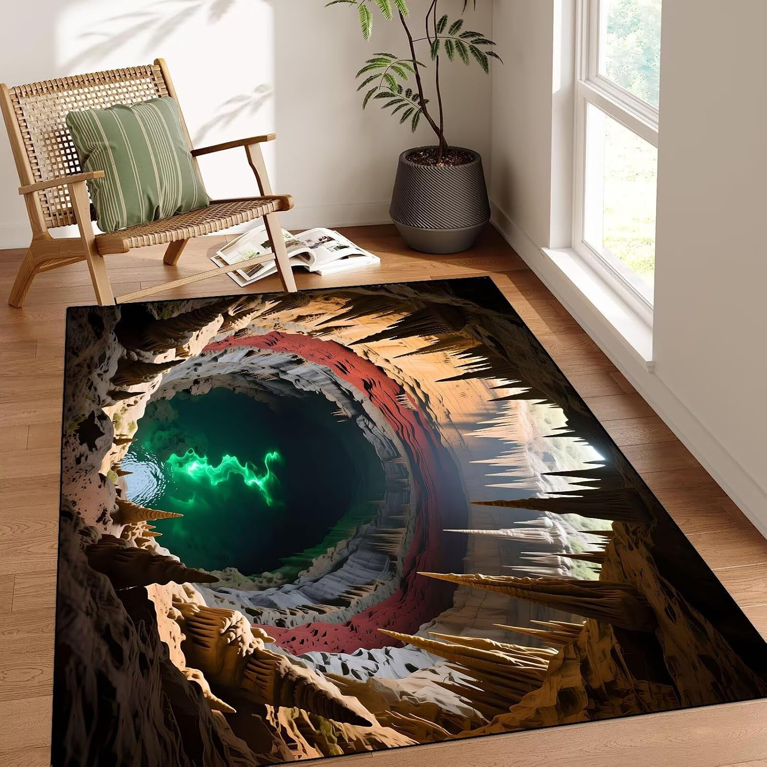 3D Optical Illusion Carpet Liv - đánh giá và giá 3D Printing Online Design