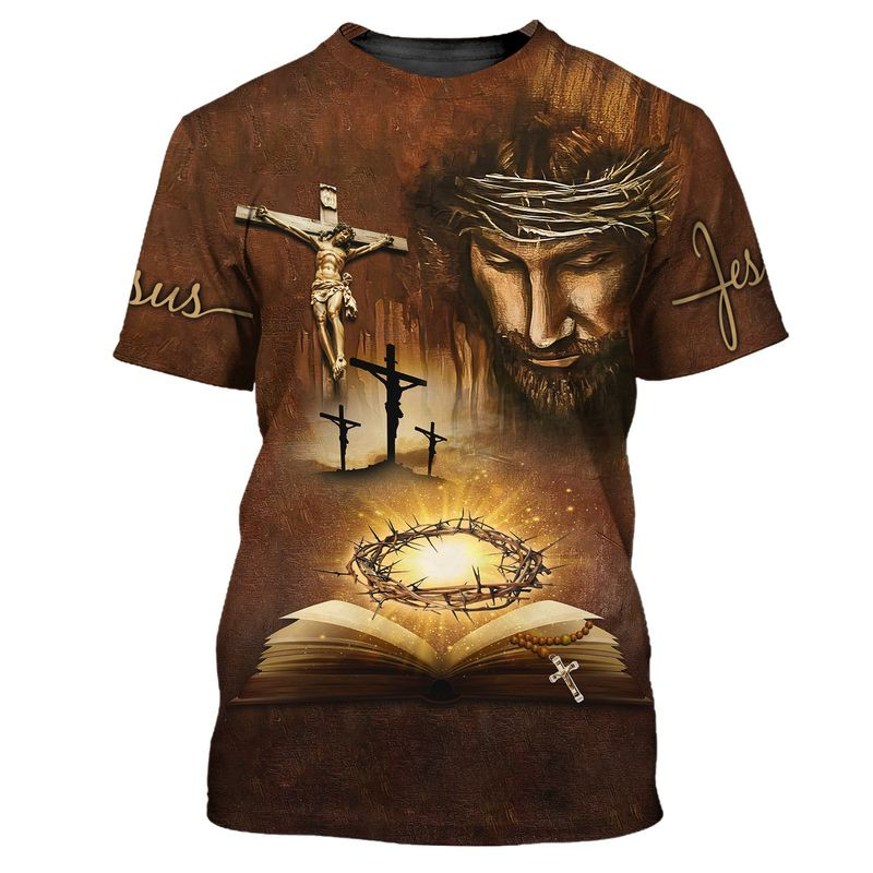 Jesus Christ T-shirt Men Women - đánh giá và giá 3D Printing Usa