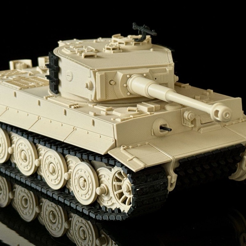 War Armor Model WW II Tiger E‑ - đánh giá và giá 3D Printing Simulator