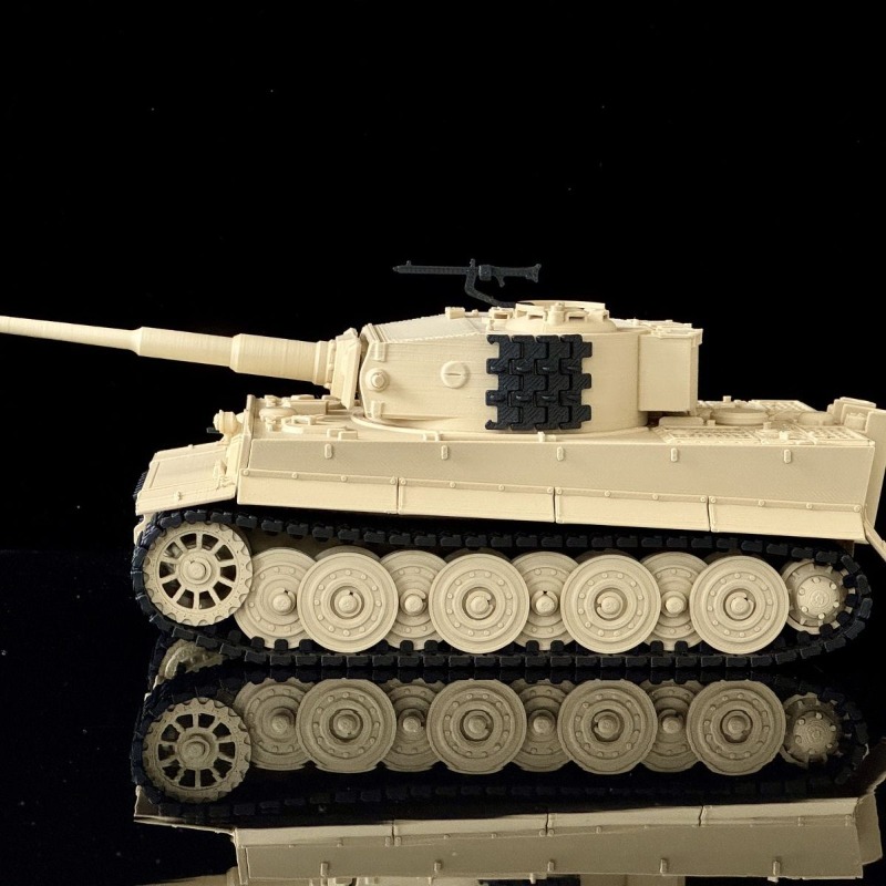 War Armor Model WW II Tiger E‑ - đánh giá và giá 3D Printing Simulator
