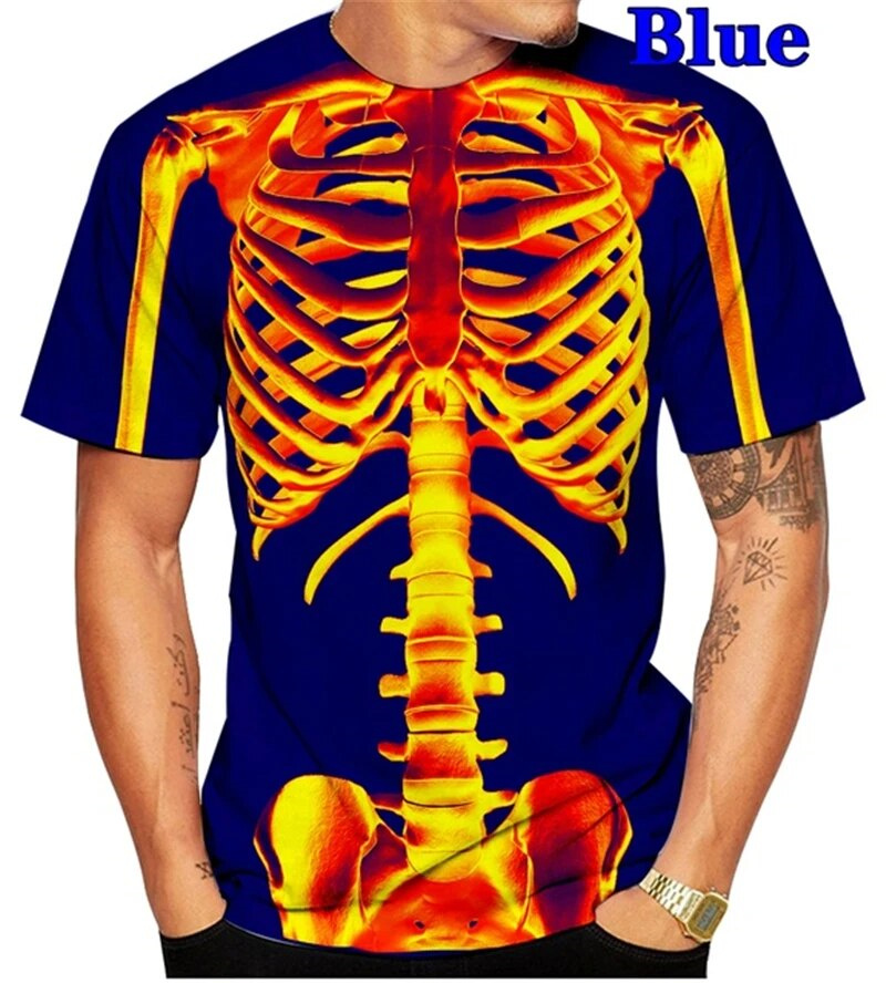 Horror Skull Skeleton Graphic  - đánh giá và giá 3D Printing X Ray