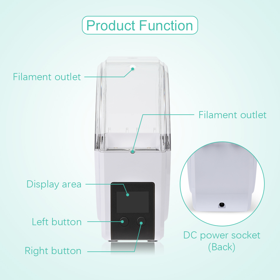 SUNLU 3D Dây Tóc Khô Hộp S1 PL - đánh giá và giá 3D Printing Fff
