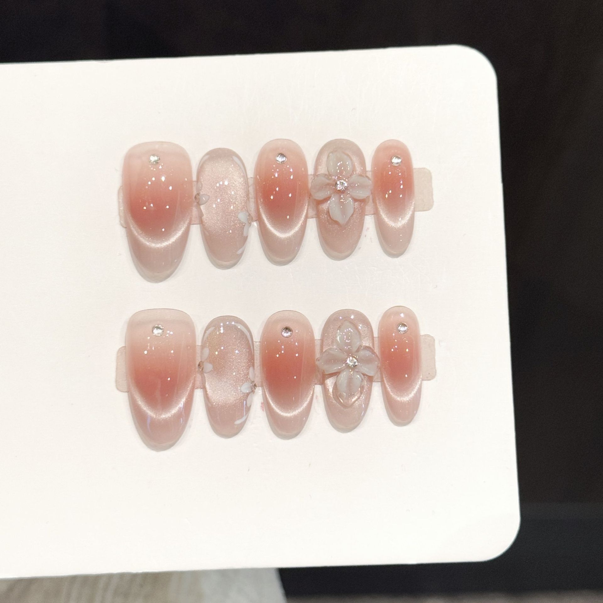 10pcs Handmade Press On Nails  - đánh giá và giá 3D Printing Nails